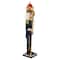 24" Blue and Gold Christmas Nutcracker King with Scepter